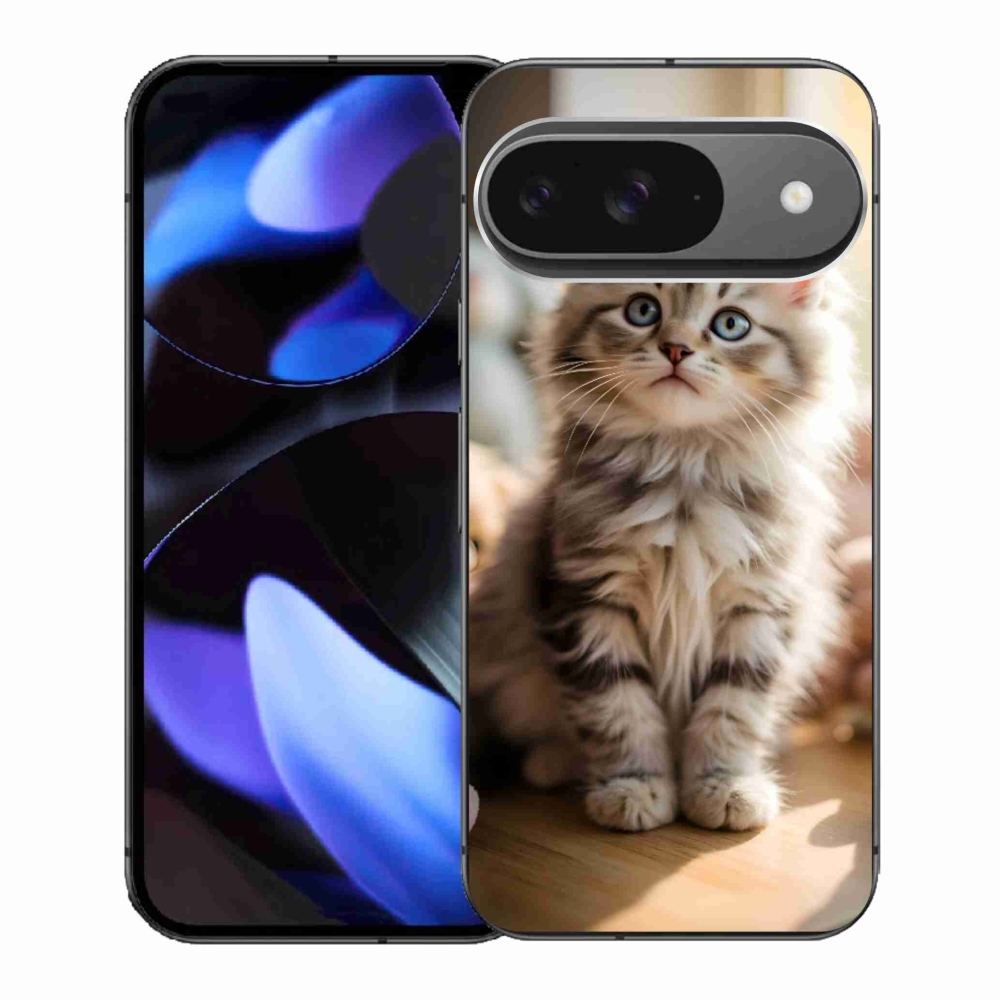 Gélový kryt mmCase na Google Pixel 9 - roztomilé mačiatko 10
