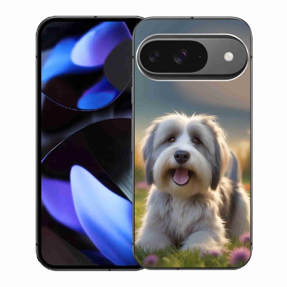 Gélový kryt mmCase na Google Pixel 9 - roztomilý havanský psík