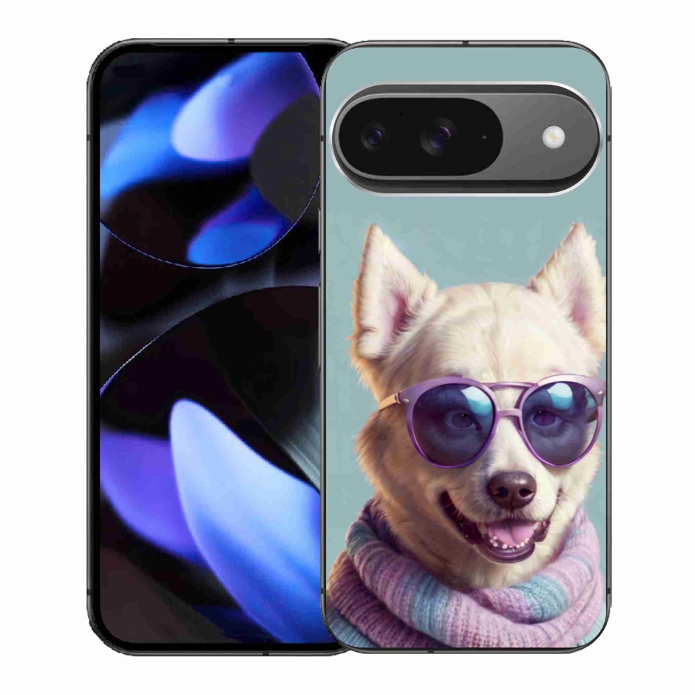 Gélový kryt mmCase na Google Pixel 9 - štýlový nemecký špic