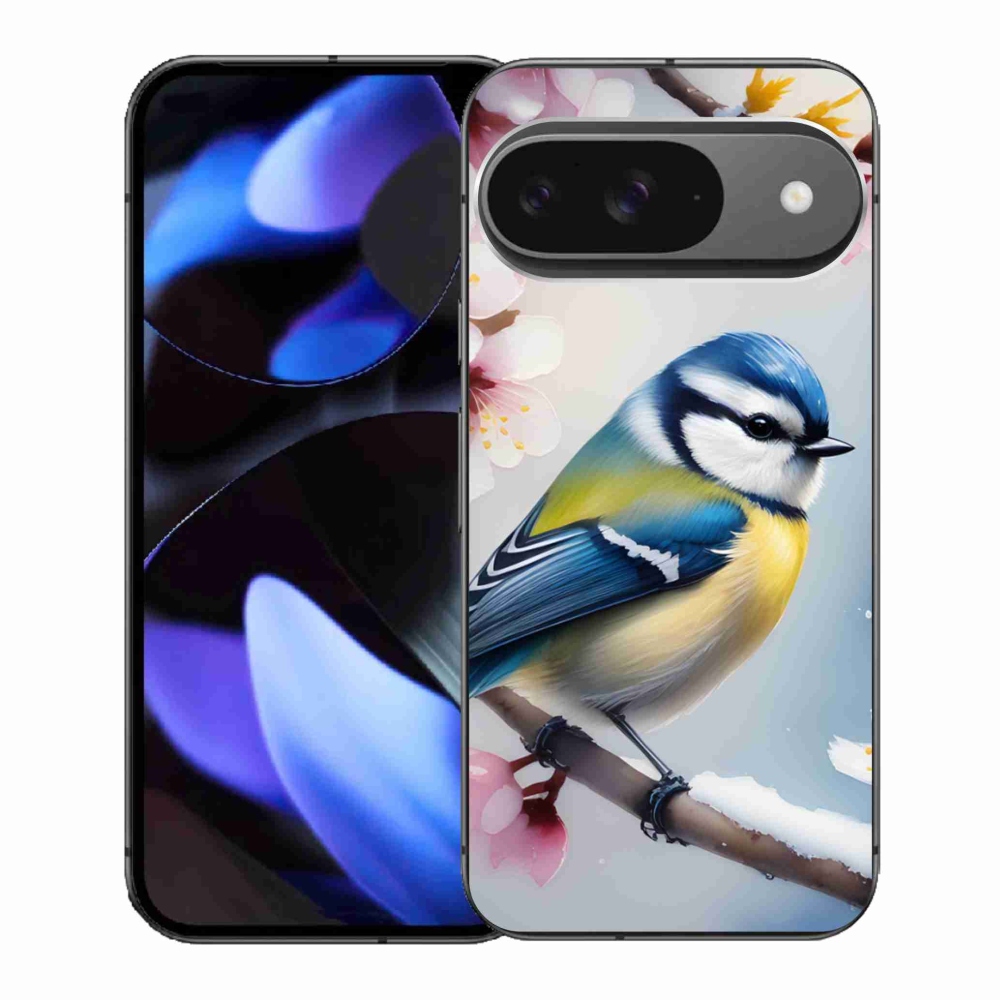 Gélový kryt mmCase na Google Pixel 9 - sýkorka