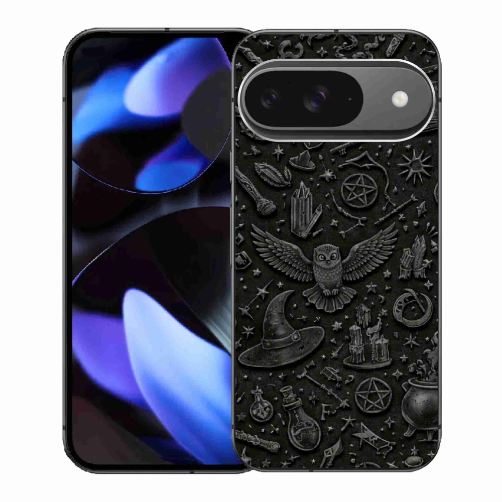 Gélový kryt mmCase na Google Pixel 9 - tmavý magický svet