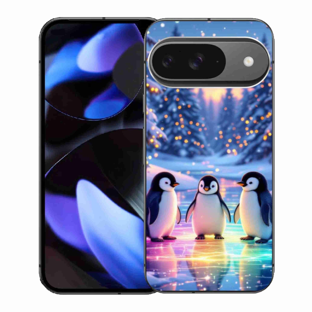 Gélový kryt mmCase na Google Pixel 9 - tučníci