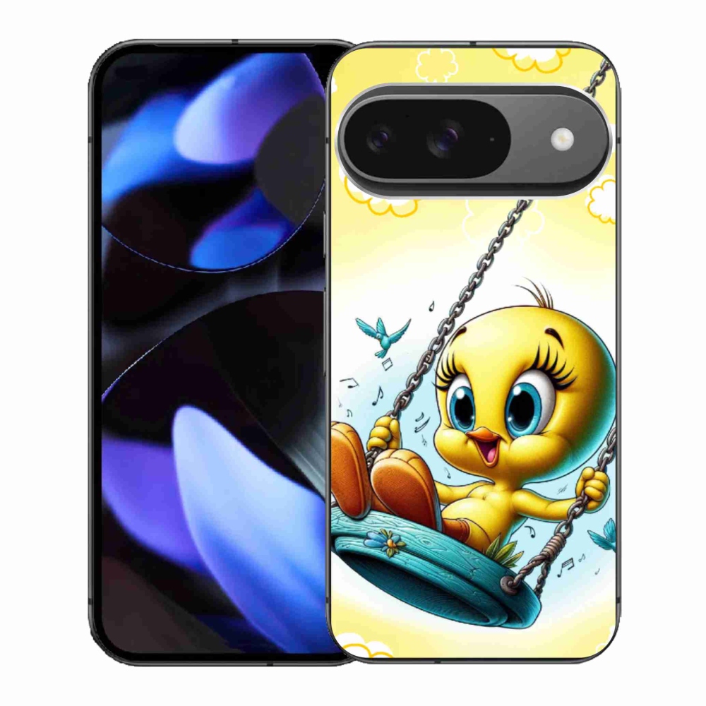 Gélový kryt mmCase na Google Pixel 9 - tweety