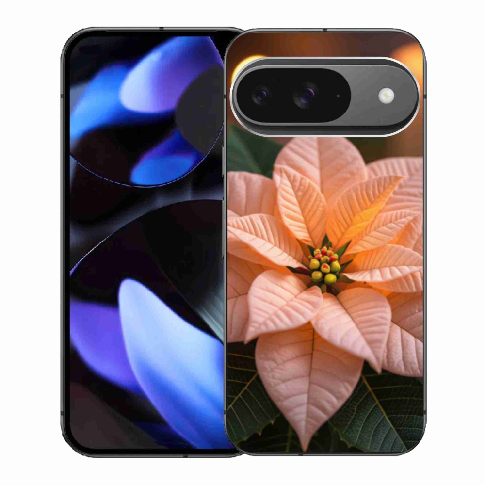 Gélový kryt mmCase na Google Pixel 9 - vianočná hviezda