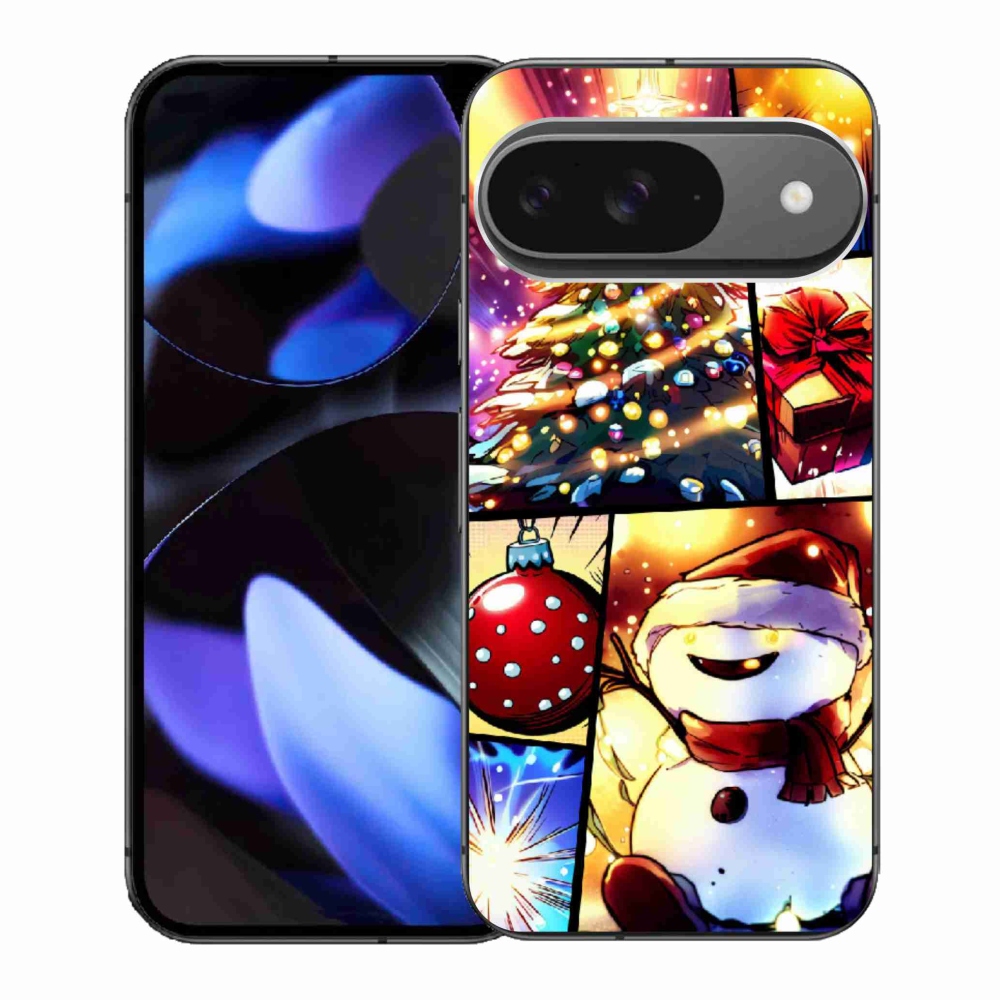 Gélový kryt mmCase na Google Pixel 9 - vianočné motívy 1