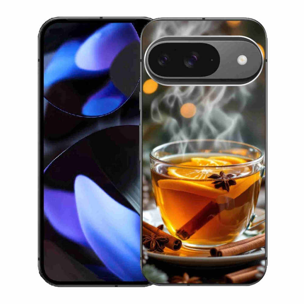Gélový kryt mmCase na Google Pixel 9 - vianočný punč