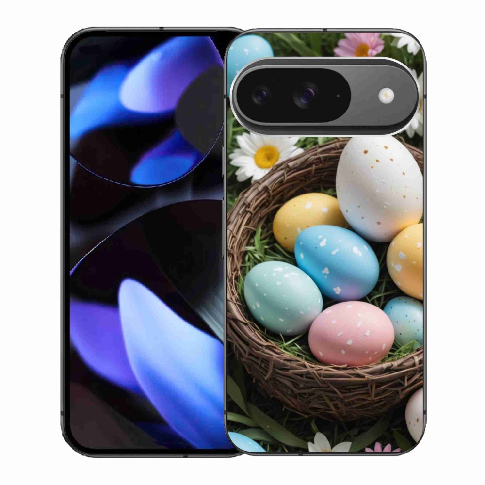 Gélový kryt mmCase na Google Pixel 9 - veľkonočné vajíčka 2