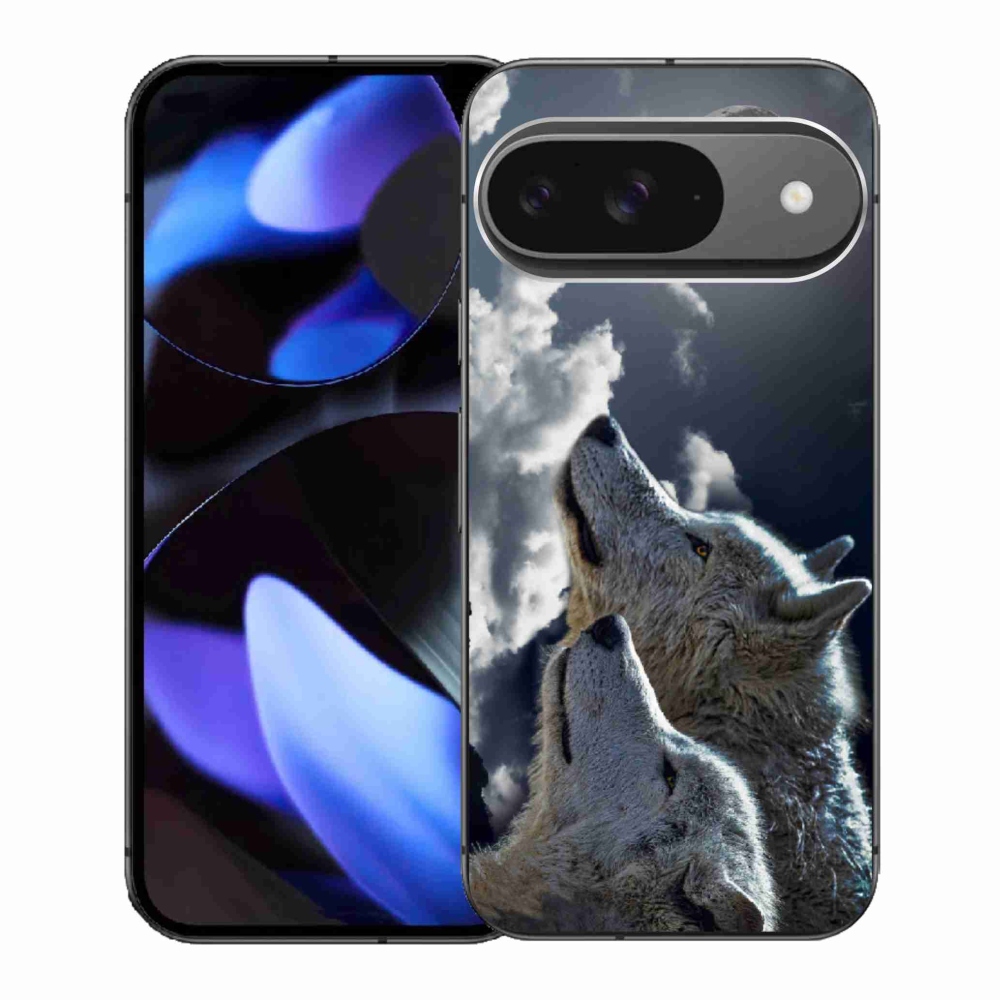 Gélový kryt mmCase na Google Pixel 9 - vlci