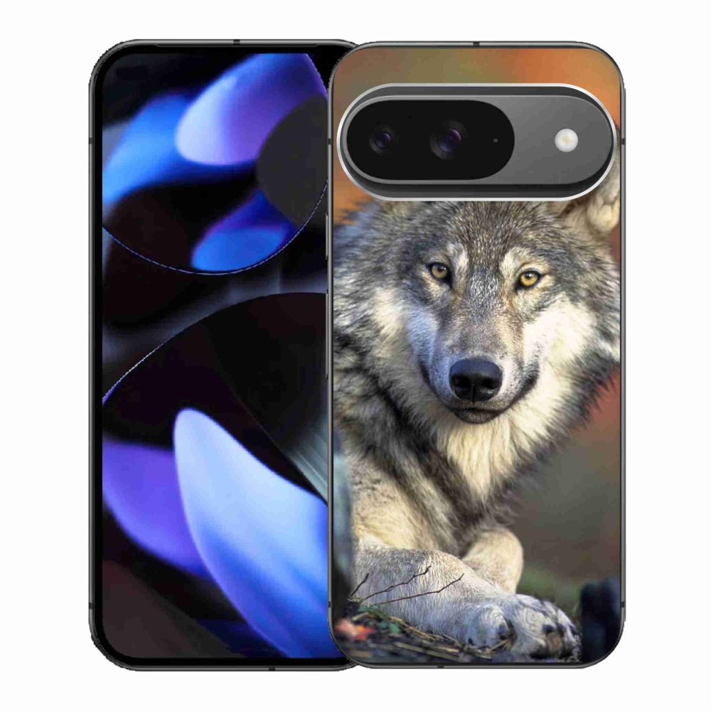 Gélový kryt mmCase na Google Pixel 9 - vlk