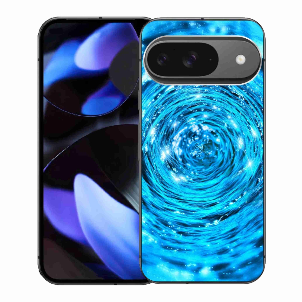Gélový kryt mmCase na Google Pixel 9 - vodný vír