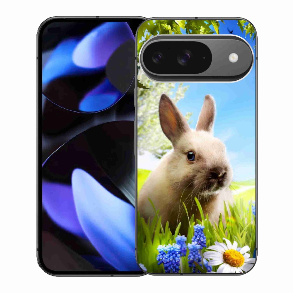 Gélový kryt mmCase na Google Pixel 9 - zajačik