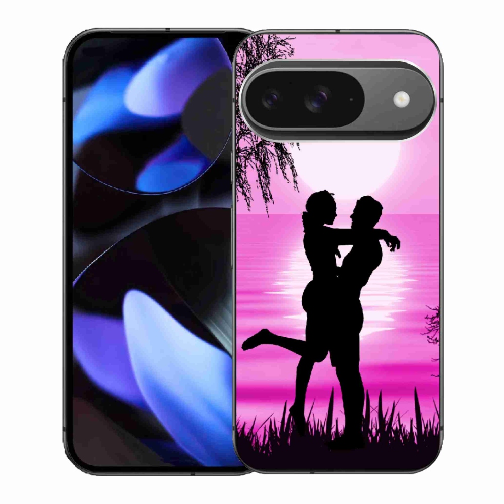 Gélový kryt mmCase na Google Pixel 9 - západ slnka
