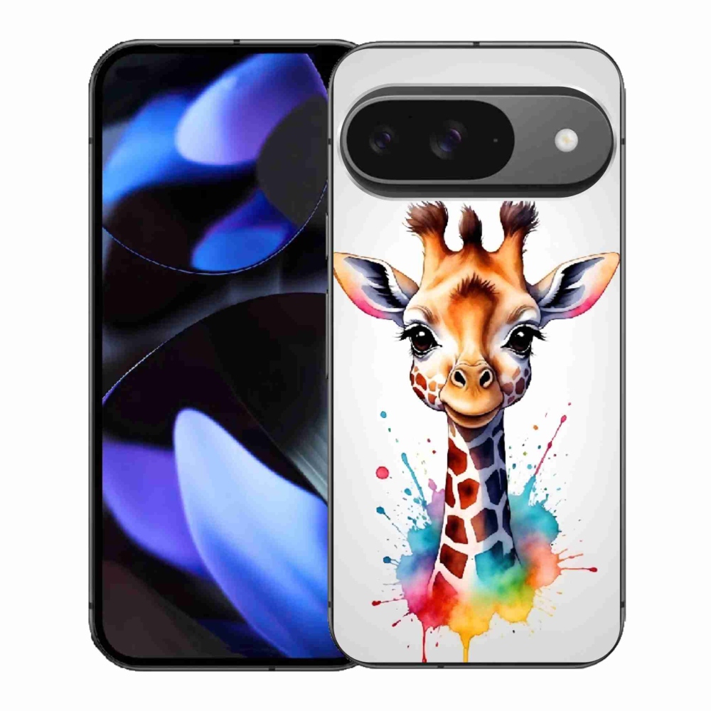 Gélový kryt mmCase na Google Pixel 9 - žirafa 1