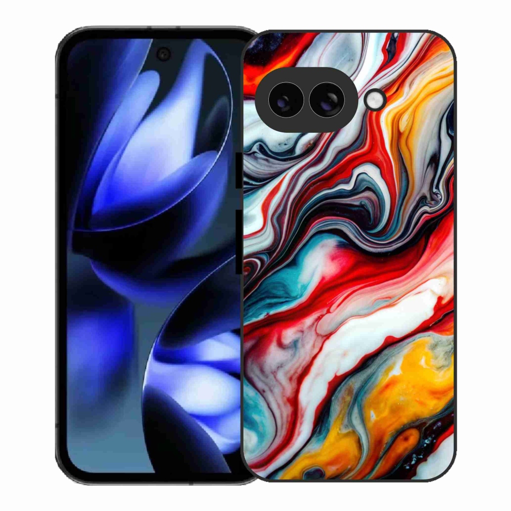 Gélový kryt mmCase na Google Pixel 9a - abstraktný motív 35
