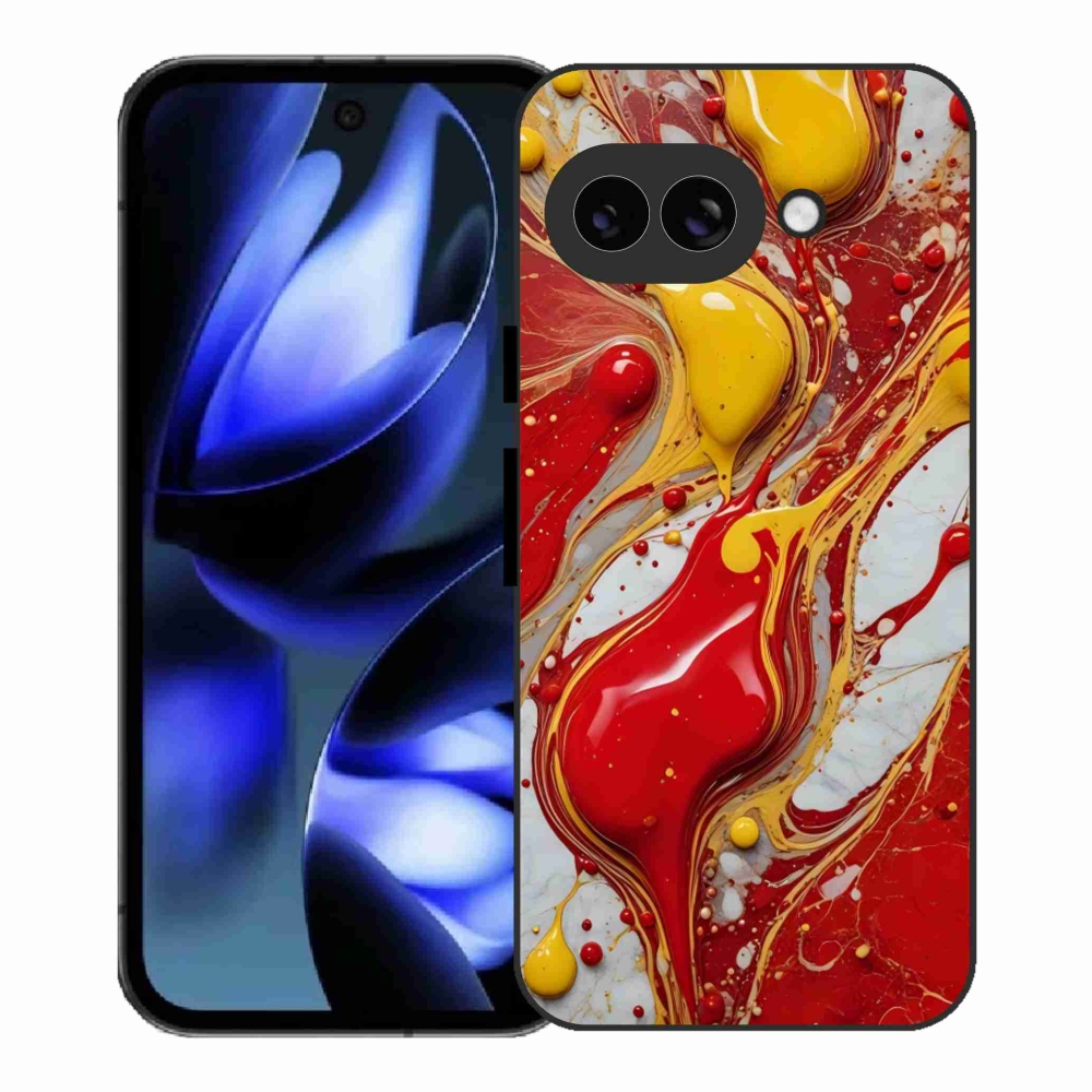 Gélový kryt mmCase na Google Pixel 9a - abstraktný motív 42