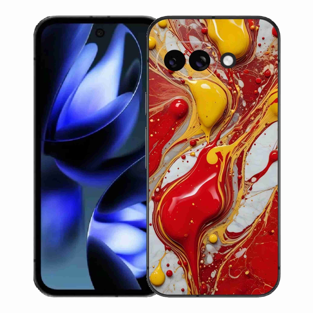 Gélový kryt mmCase na Google Pixel 9a - abstraktný motív 42