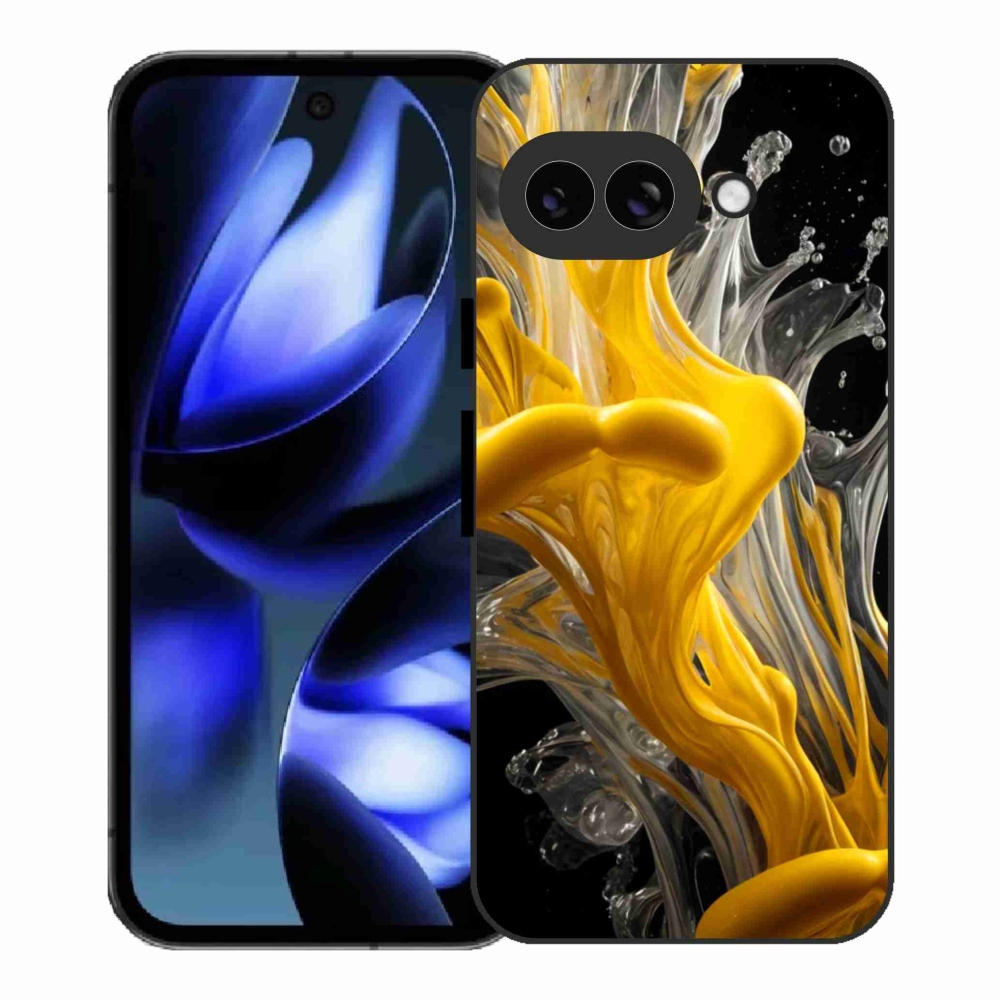 Gélový kryt mmCase na Google Pixel 9a - abstraktný motív 48