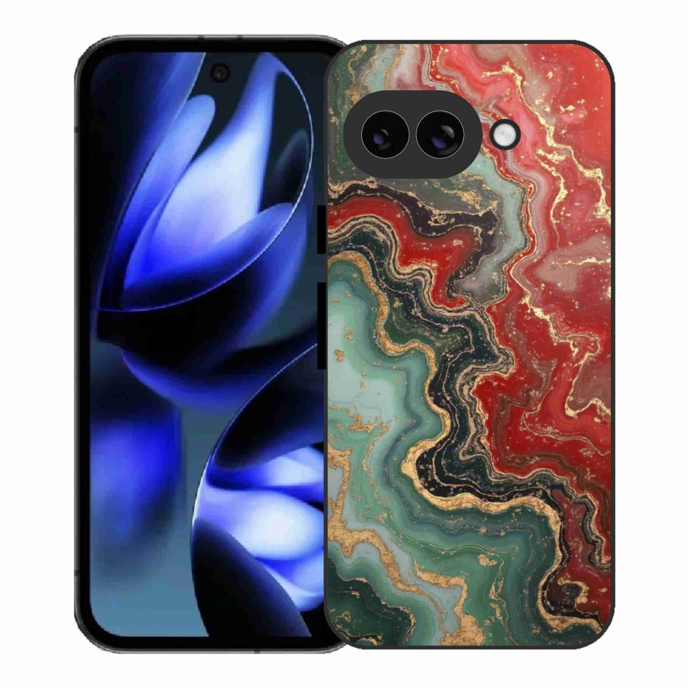Gélový kryt mmCase na Google Pixel 9a - abstraktný motív 55