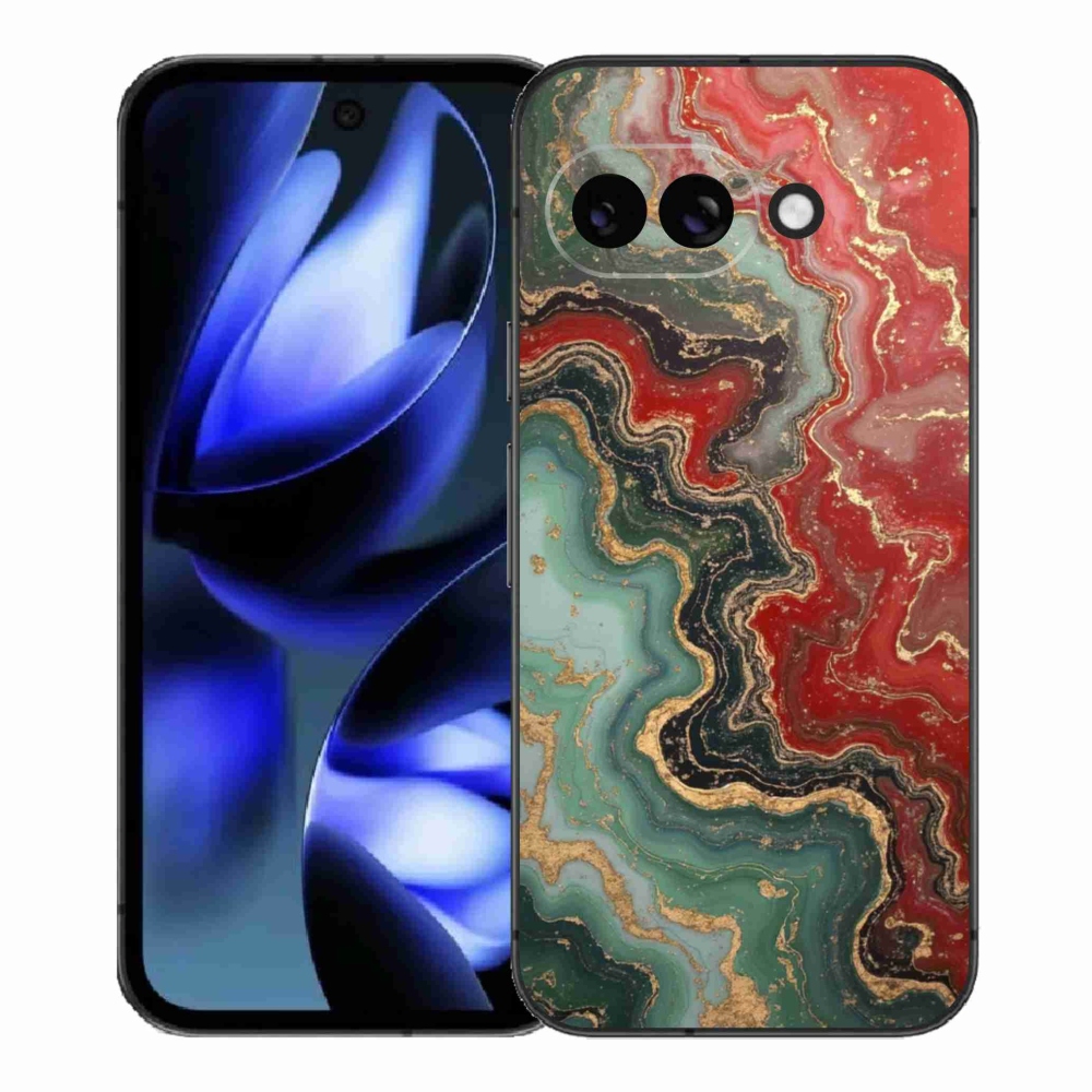 Gélový kryt mmCase na Google Pixel 9a - abstraktný motív 55