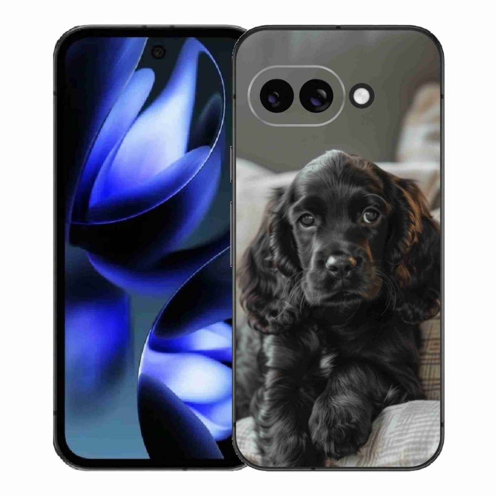 Gélový kryt mmCase na Google Pixel 9a - anglický kokeršpaniel