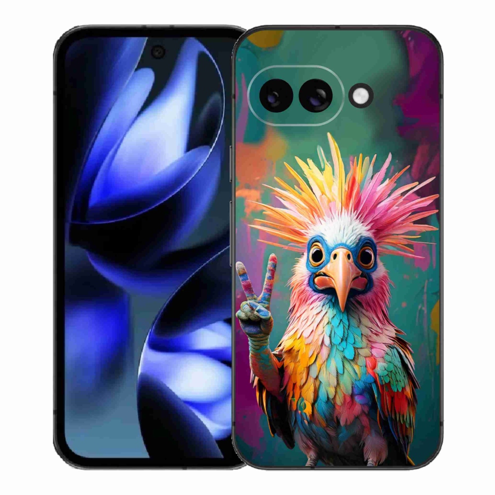 Gélový kryt mmCase na Google Pixel 9a - farebný rebel