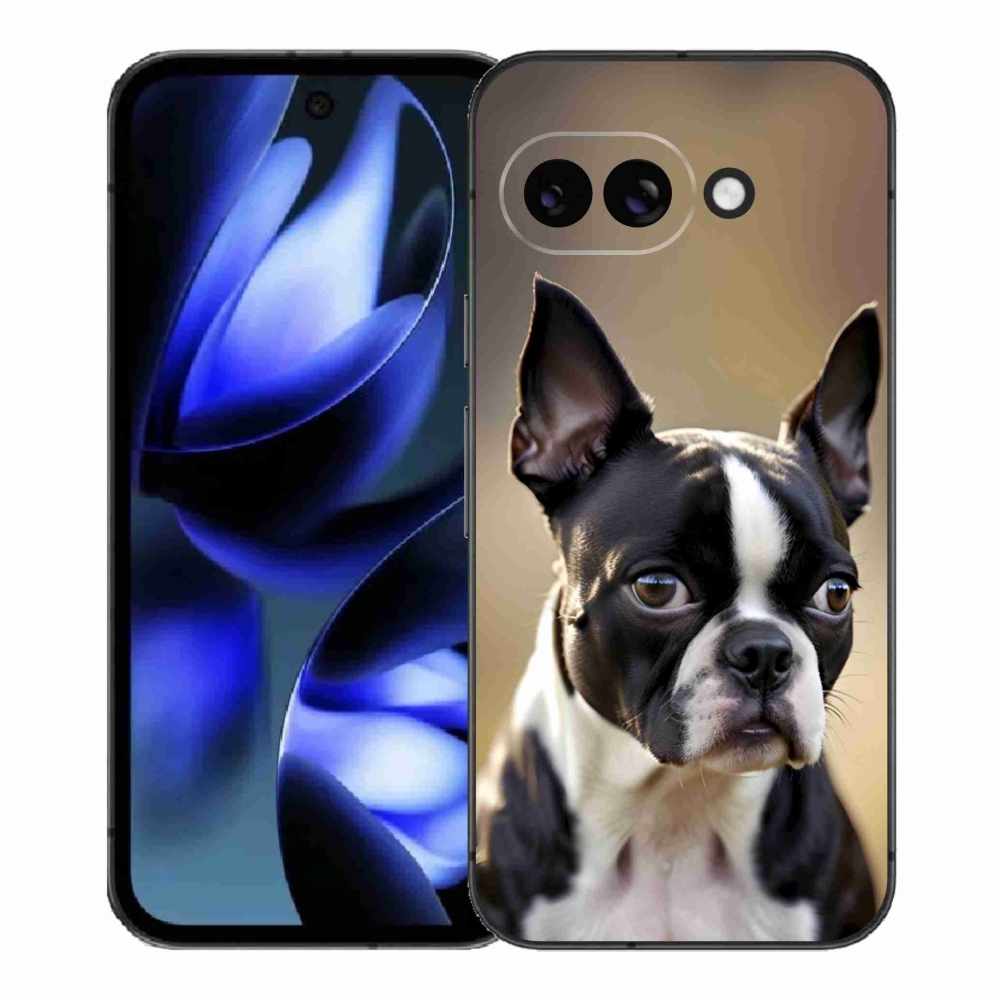 Gélový kryt mmCase na Google Pixel 9a - bostonský teriér