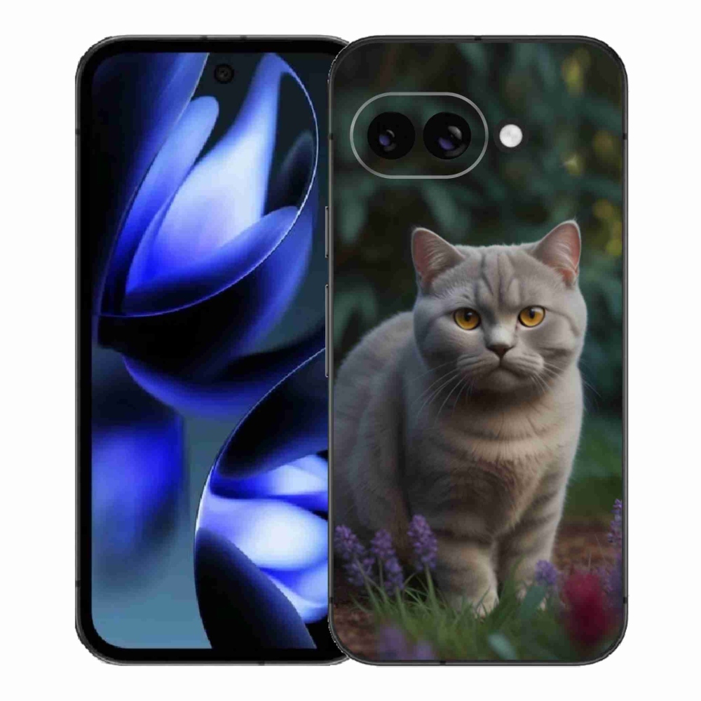 Gélový kryt mmCase na Google Pixel 9a - britská mačka