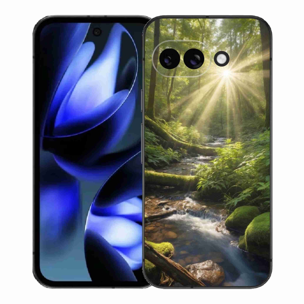 Gélový kryt mmCase na Google Pixel 9a - hlbina lesa