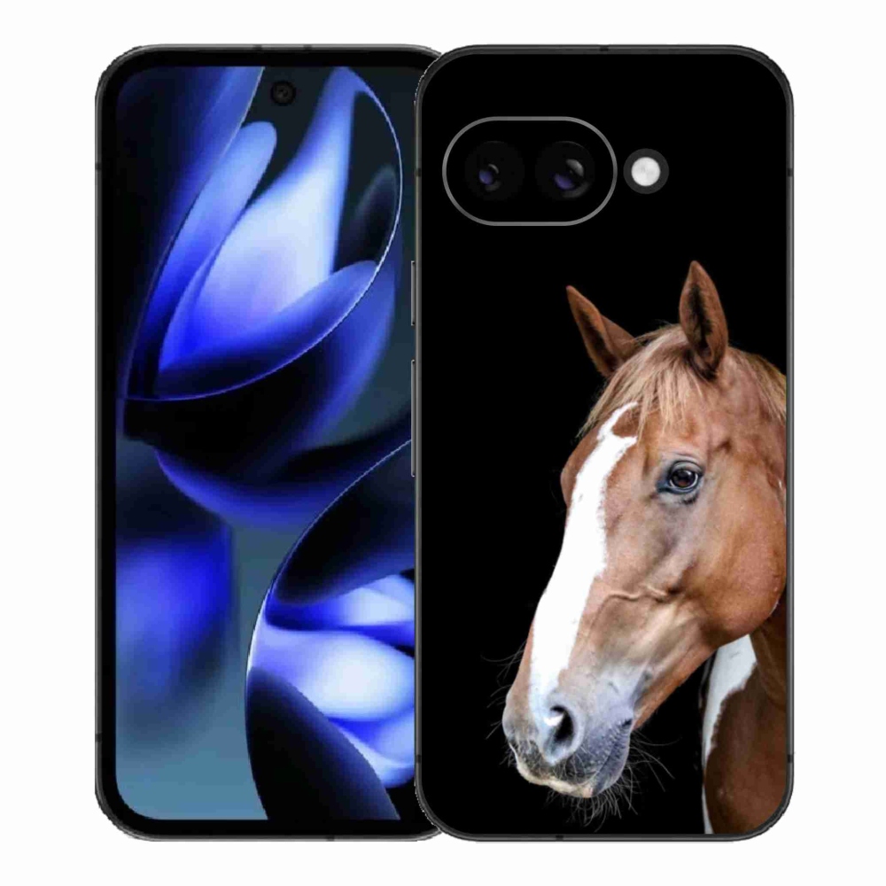 Gélový kryt mmCase na Google Pixel 9a - hnedý kôň 3
