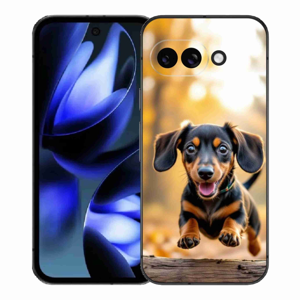 Gélový kryt mmCase na Google Pixel 9a - jazvečík 2