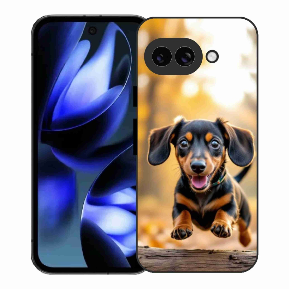 Gélový kryt mmCase na Google Pixel 9a - jazvečík 2