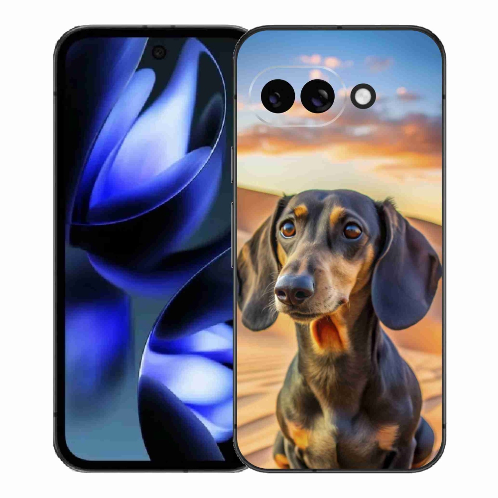 Gélový kryt mmCase na Google Pixel 9a - jazvečík 3