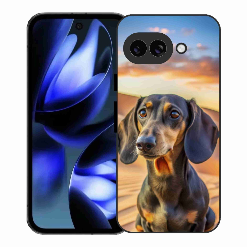 Gélový kryt mmCase na Google Pixel 9a - jazvečík 3