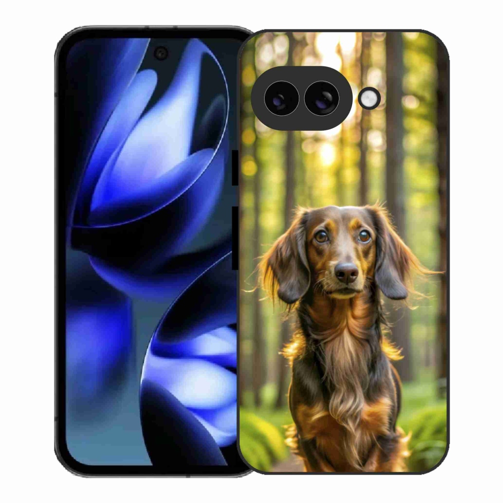 Gélový kryt mmCase na Google Pixel 9a - jazvečík 4