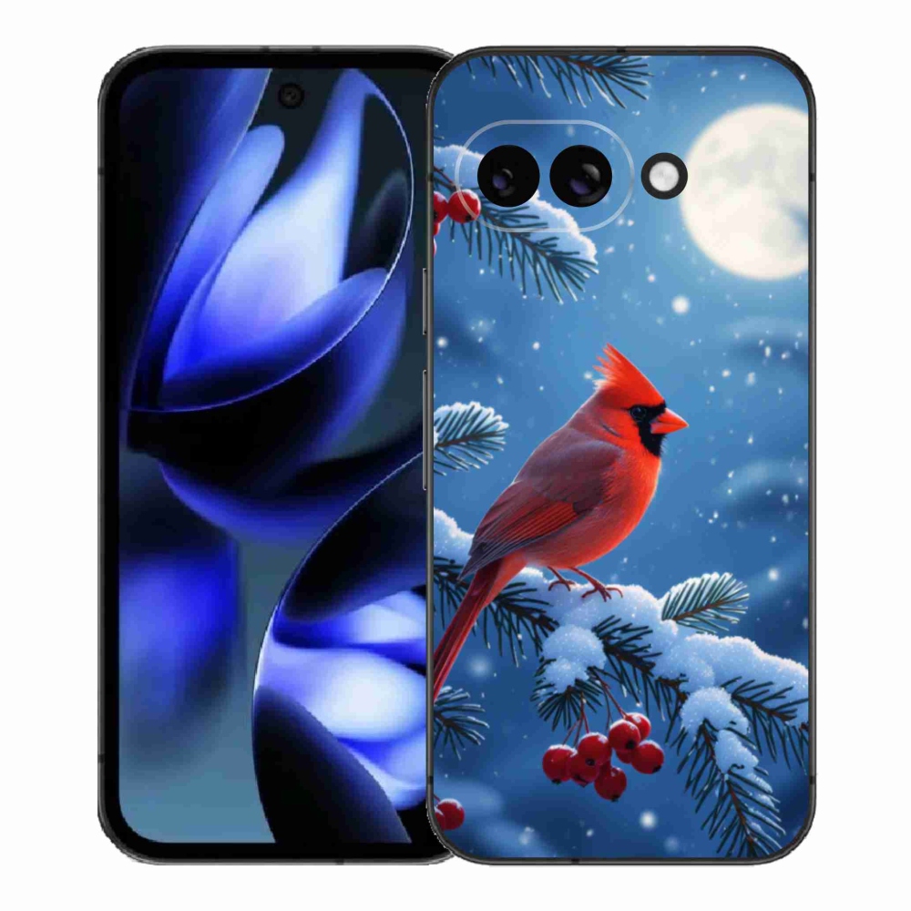 Gélový kryt mmCase na Google Pixel 9a - kardinál červený