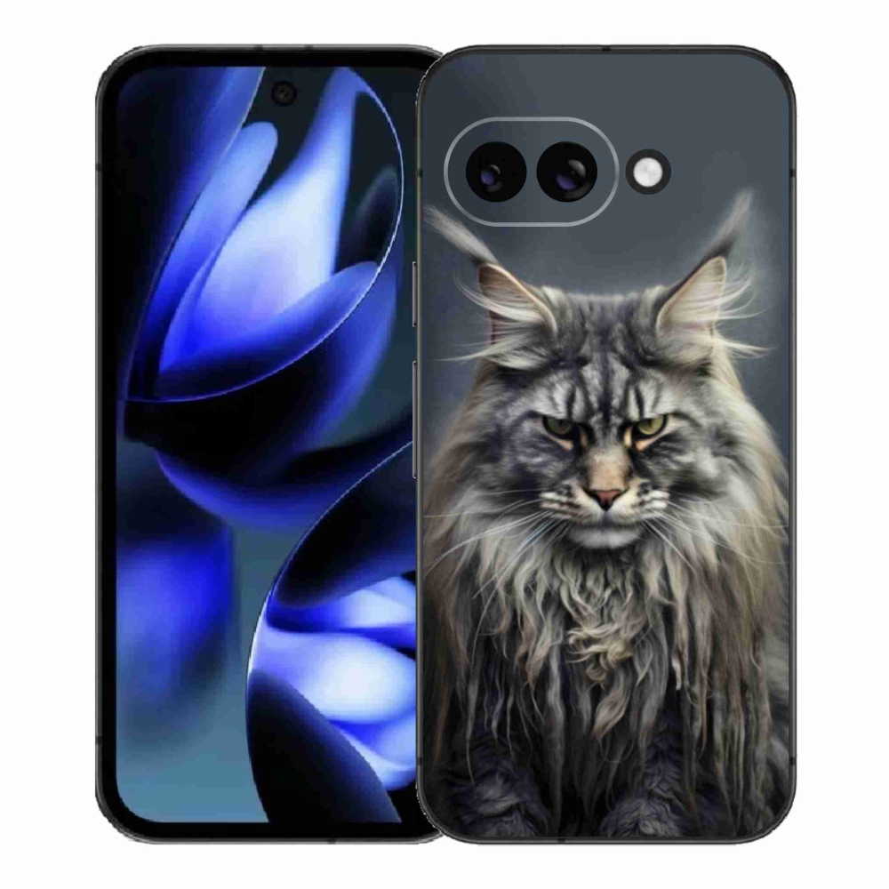 Gélový kryt mmCase na Google Pixel 9a - mačacie pohľad 4