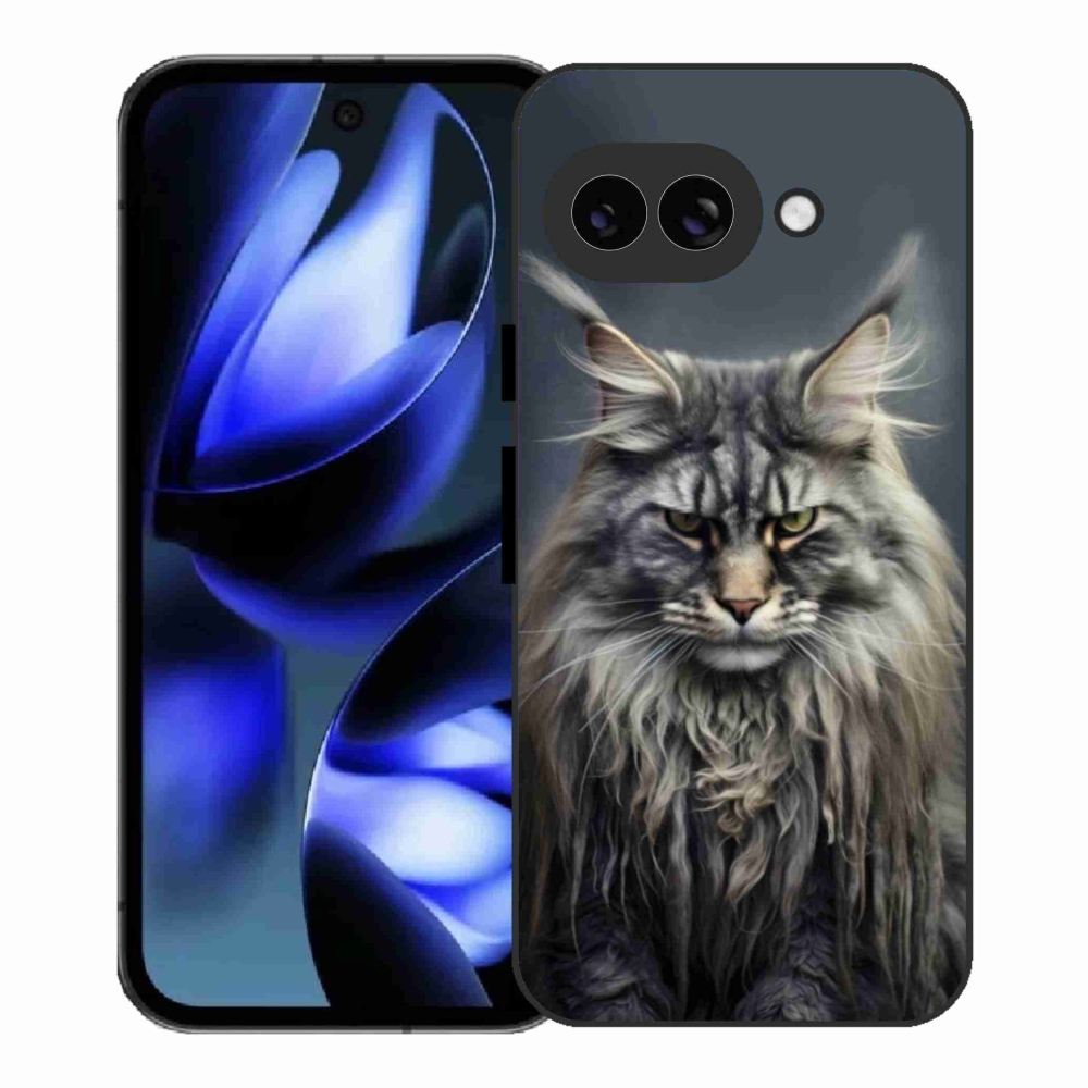Gélový kryt mmCase na Google Pixel 9a - mačacie pohľad 4