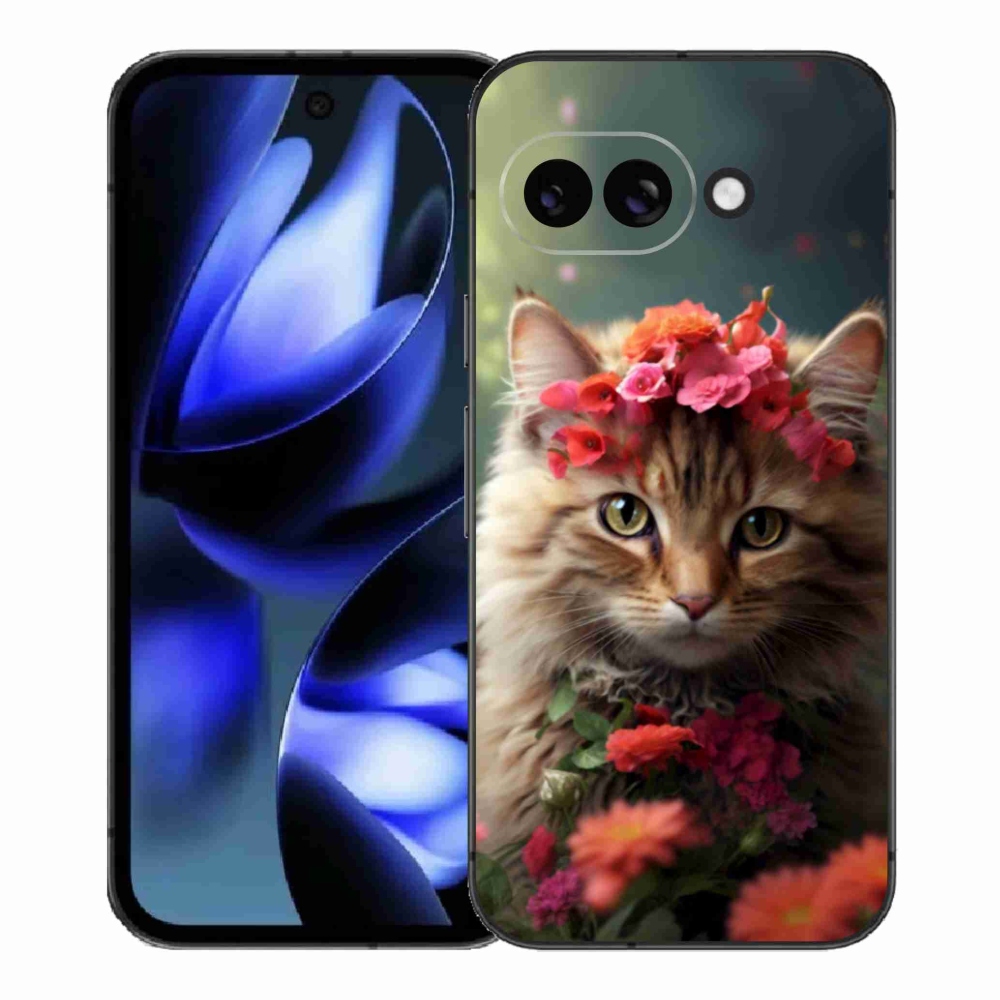 Gélový kryt mmCase na Google Pixel 9a - mačacia princezná