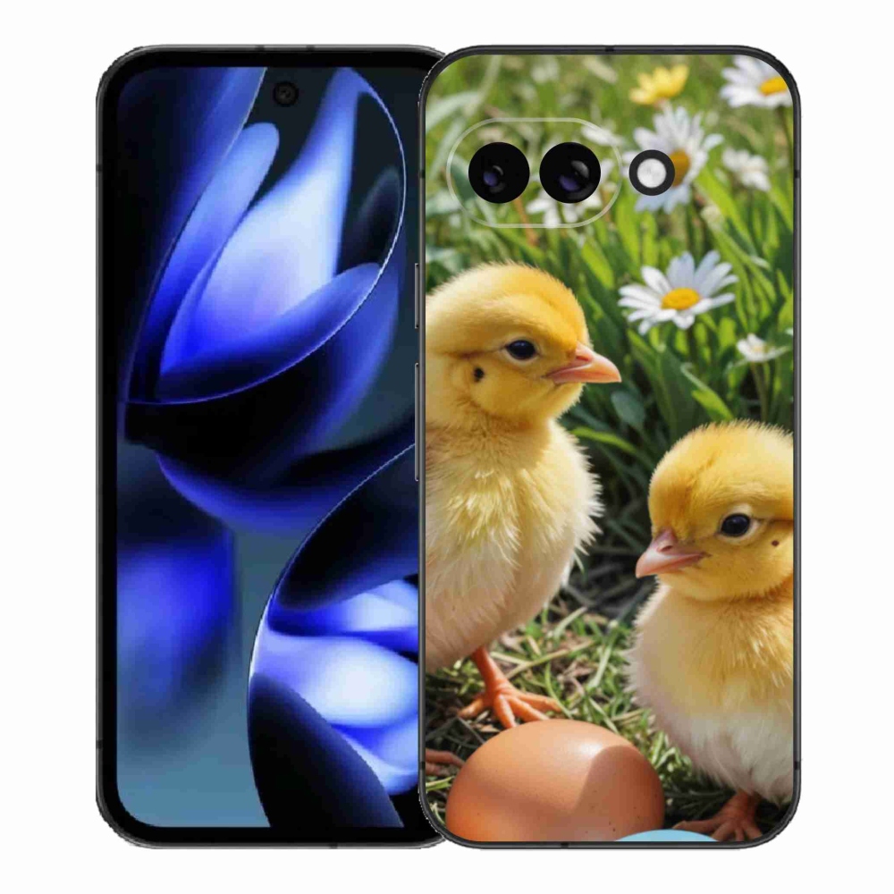 Gélový kryt mmCase na Google Pixel 9a - kuriatka