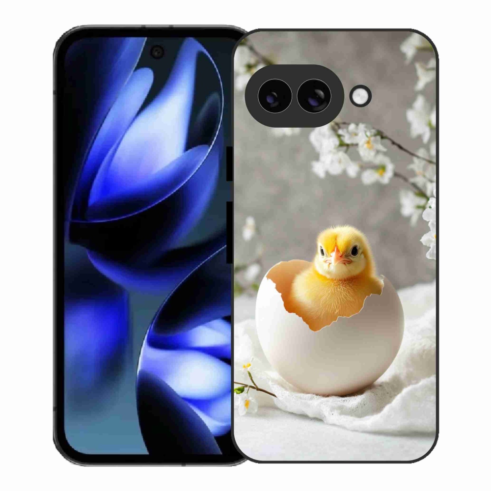 Gélový kryt mmCase na Google Pixel 9a - kuriatko