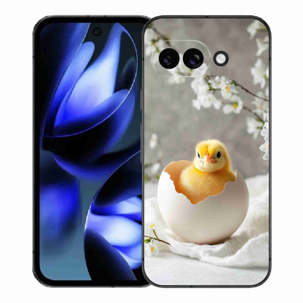 Gélový kryt mmCase na Google Pixel 9a - kuriatko