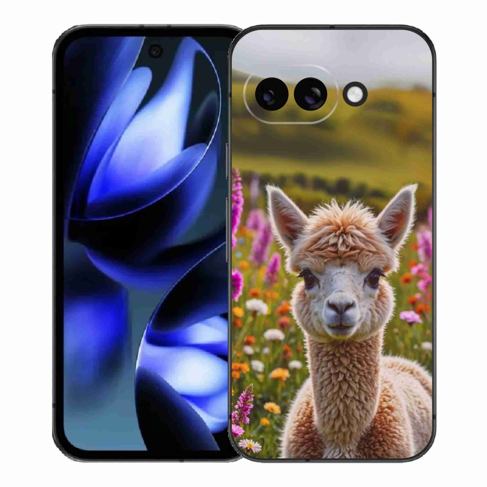 Gélový kryt mmCase na Google Pixel 9a - lama na lúke