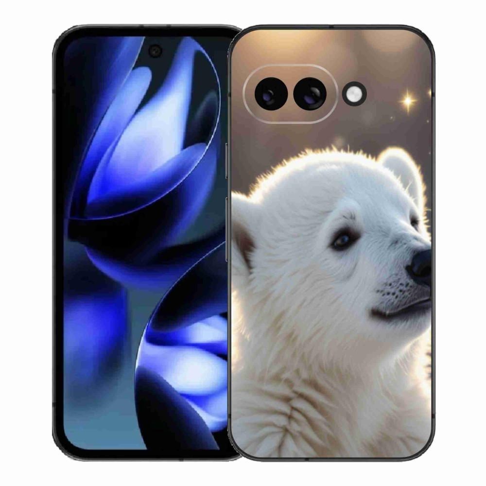 Gélový kryt mmCase na Google Pixel 9a - ľadový medveď
