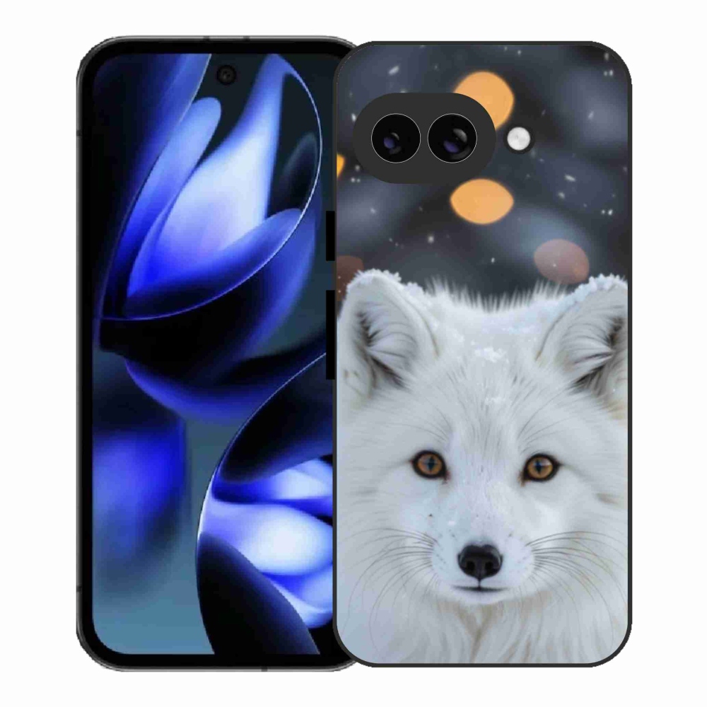Gélový kryt mmCase na Google Pixel 9a - líška polárna