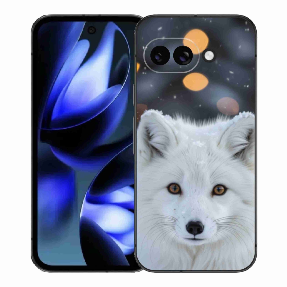 Gélový kryt mmCase na Google Pixel 9a - líška polárna