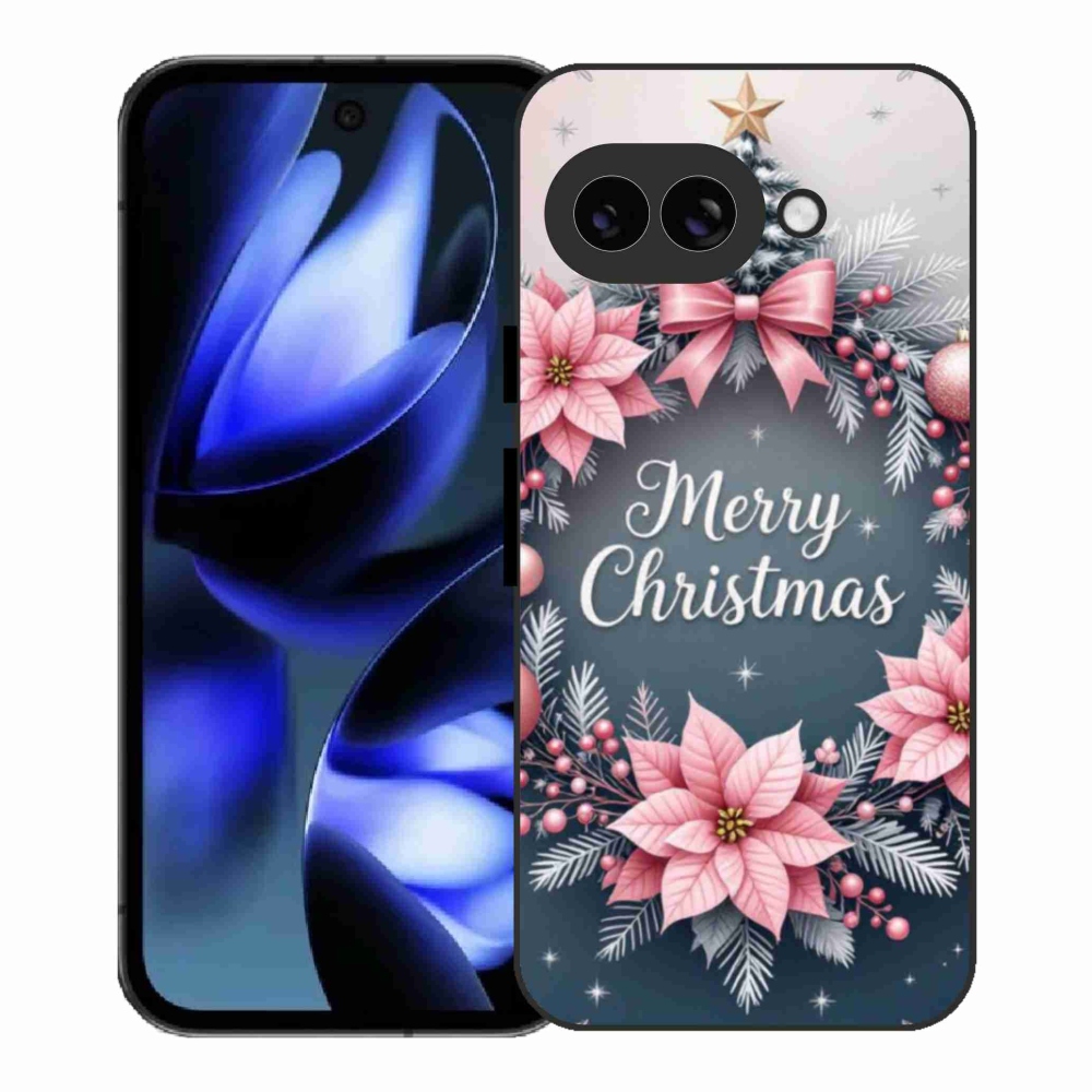 Gélový kryt mmCase na Google Pixel 9a - merry christmas