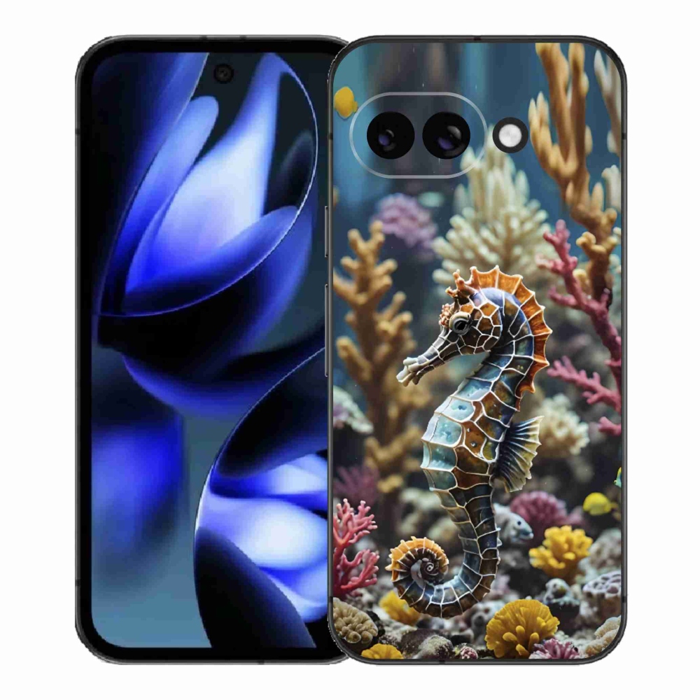 Gélový kryt mmCase na Google Pixel 9a - morský koník 2
