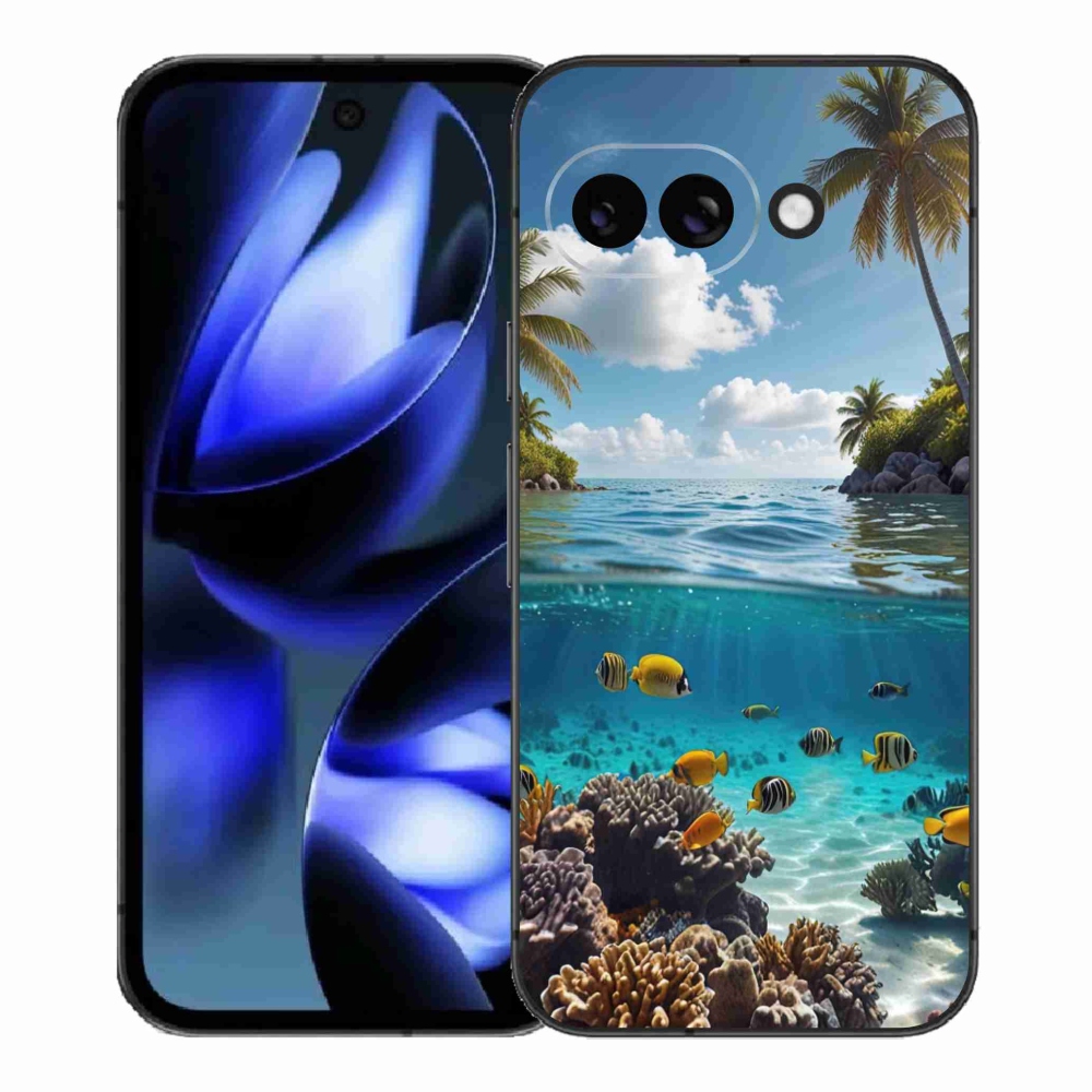 Gélový kryt mmCase na Google Pixel 9a - morský svet 4