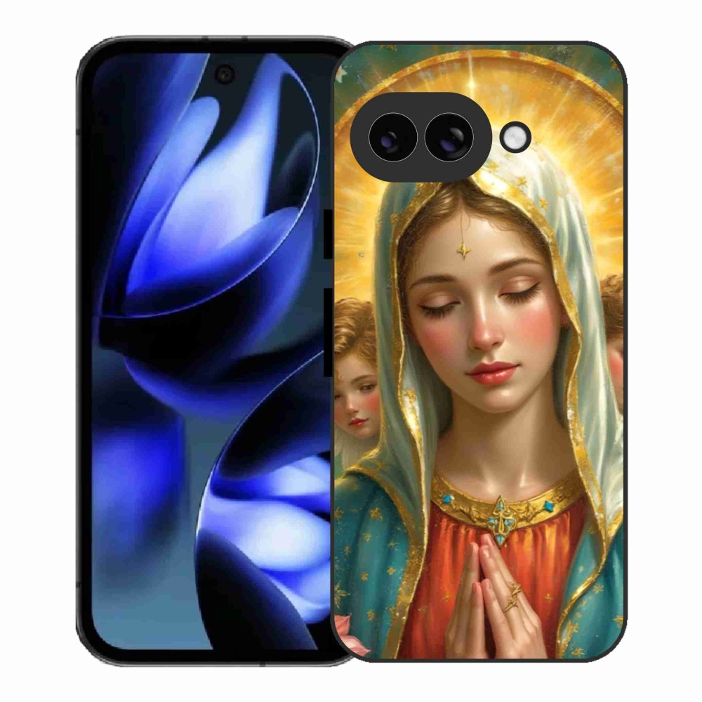 Gélový kryt mmCase na Google Pixel 9a - náboženský motív 3