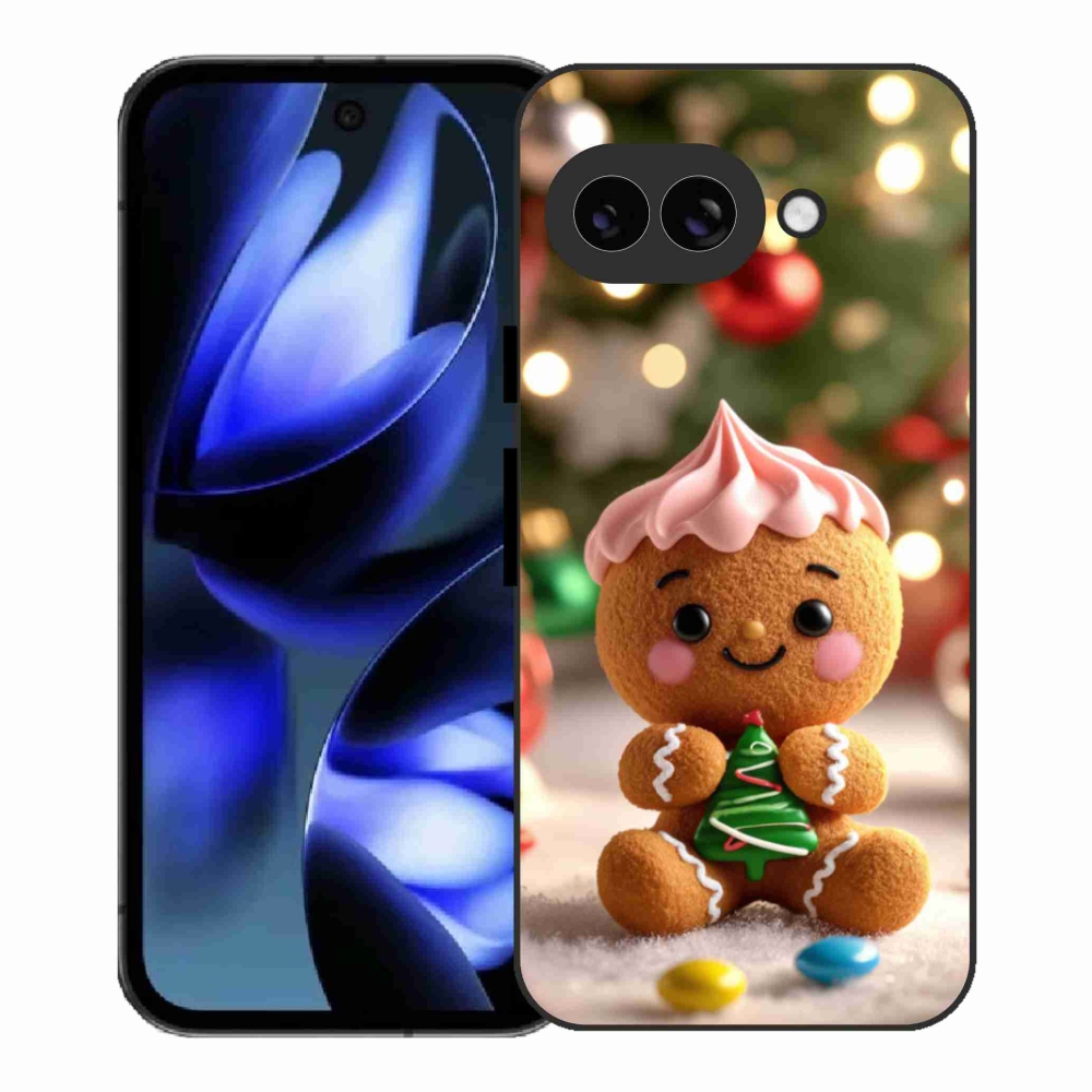 Gélový kryt mmCase na Google Pixel 9a - perníček